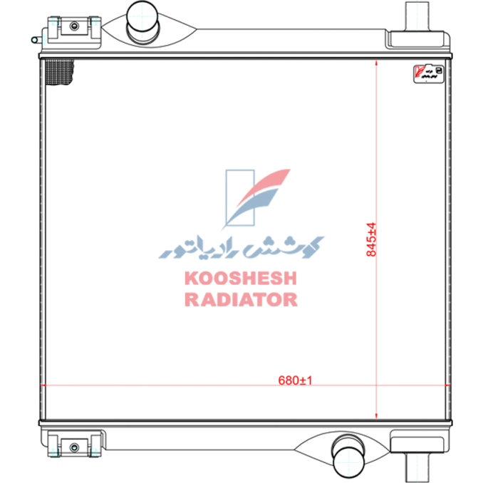 رادیاتور ولوو N10