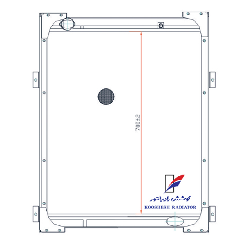 رادیاتور ولوو 412