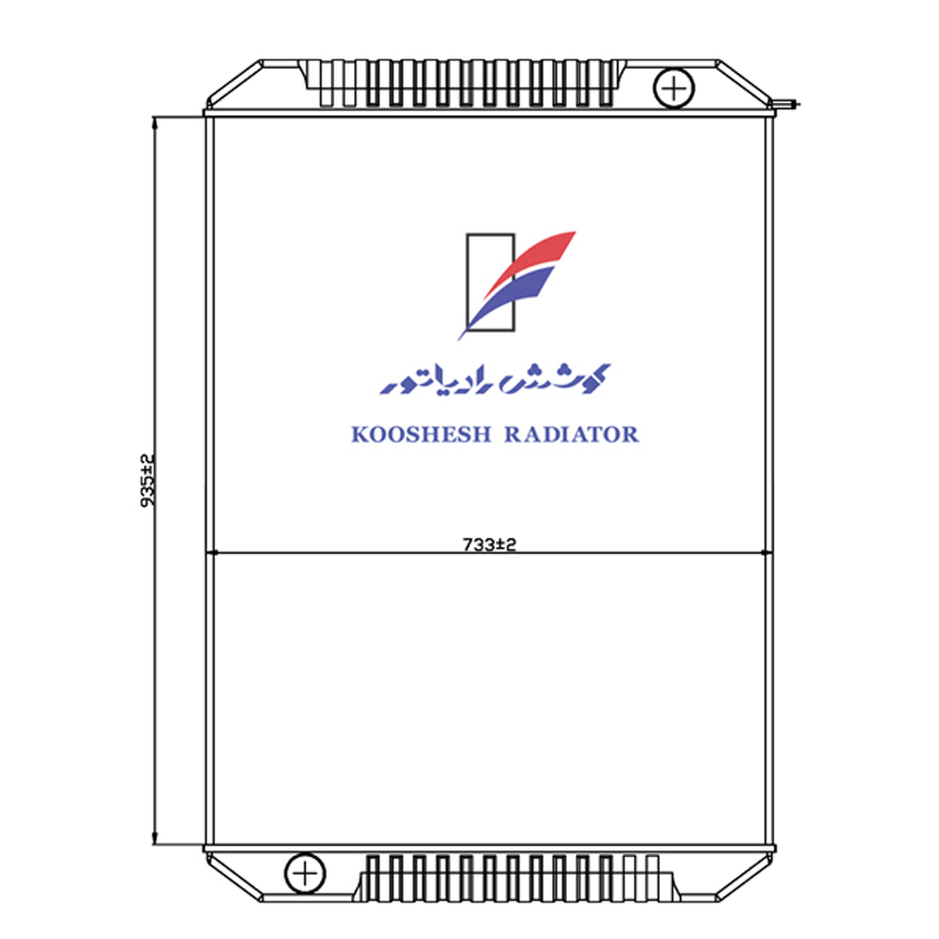 رادیاتور اتوبوس کینگ لانگ(مان)