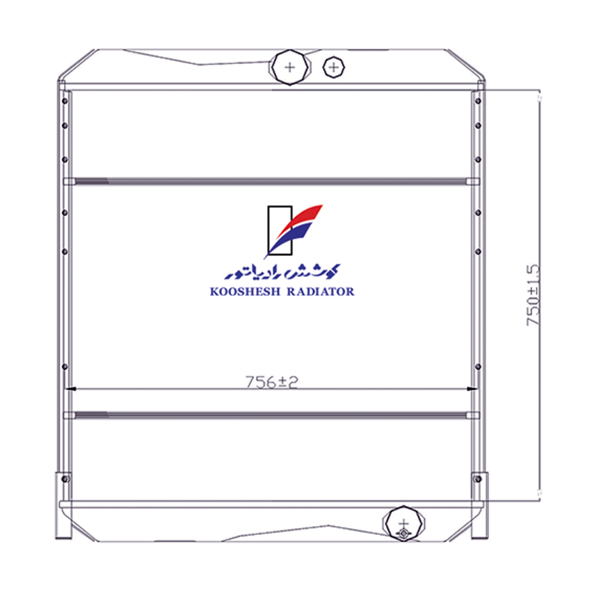 رادیاتور تراكتور میتسوبیشی