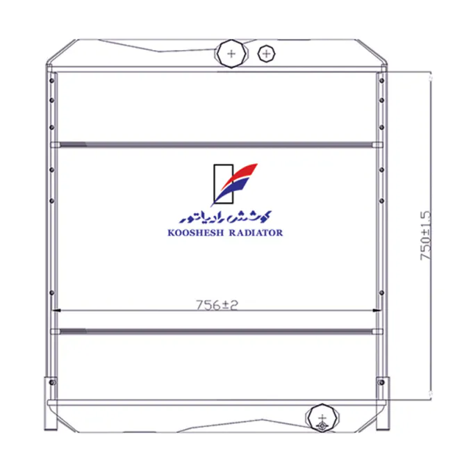 رادیاتور تراكتور میتسوبیشی