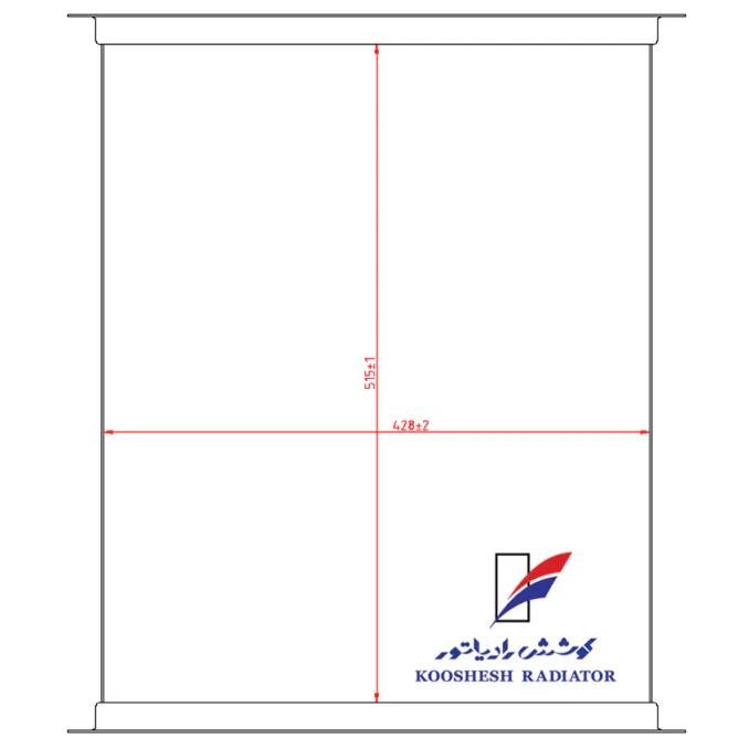 شبکه رادیاتور ام تی زد 3 لول آلومینیومی