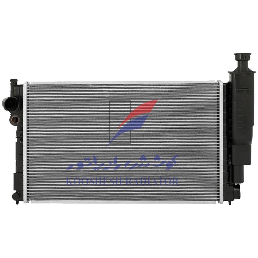 رادیاتور پژو 405 معمولی تك لول (مهره دار)