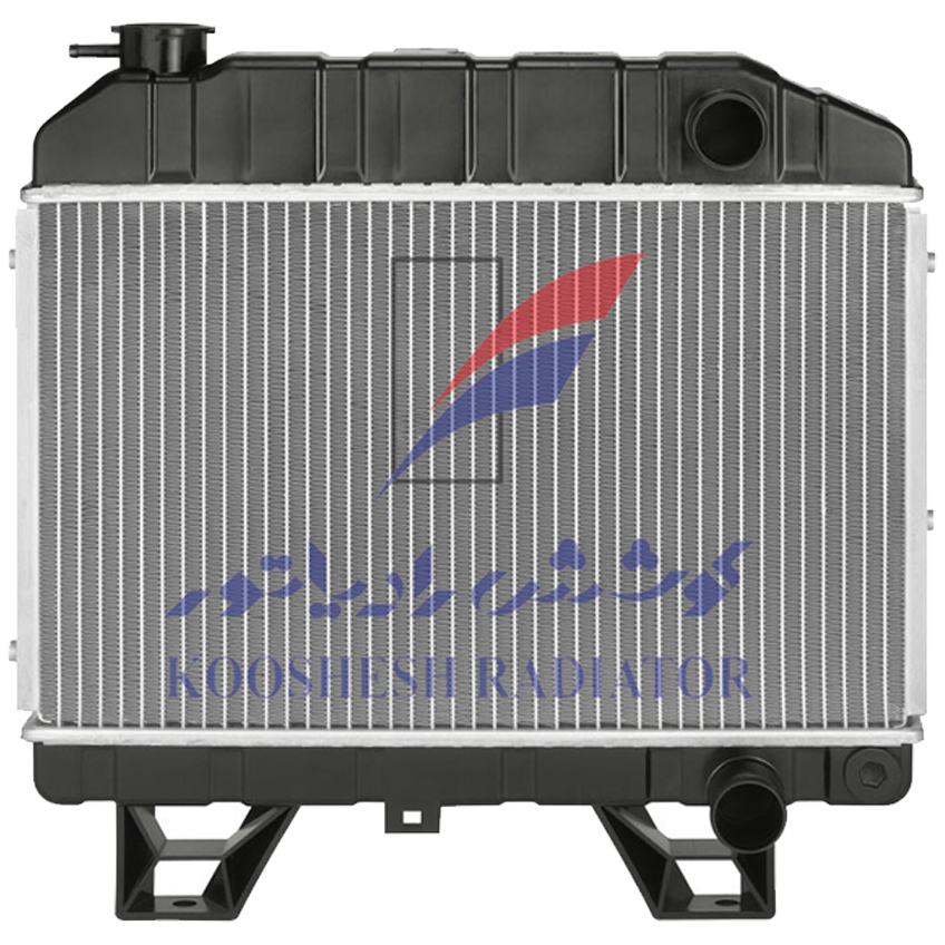 رادیاتور پژو 504 آلومینیومی (با مهره فن و سنسور)