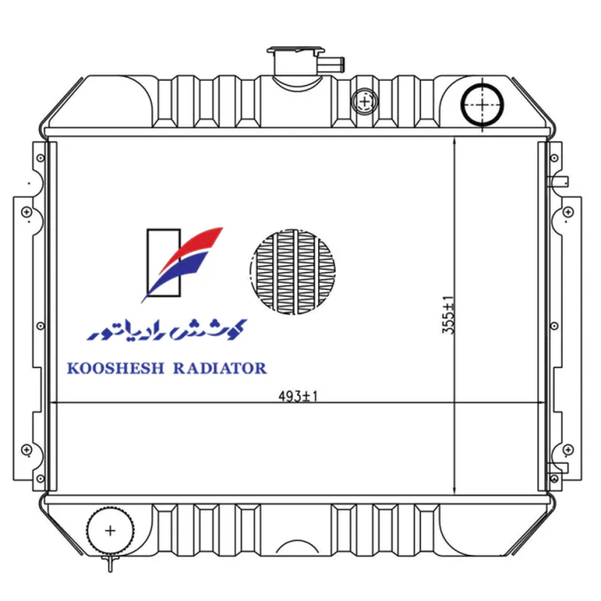 رادیاتور گازل 10-24