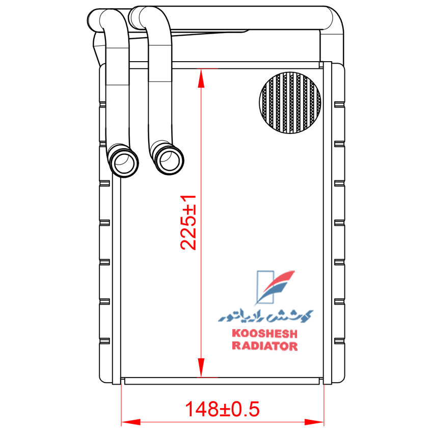 بخاری هیوندای سانتافه 2007